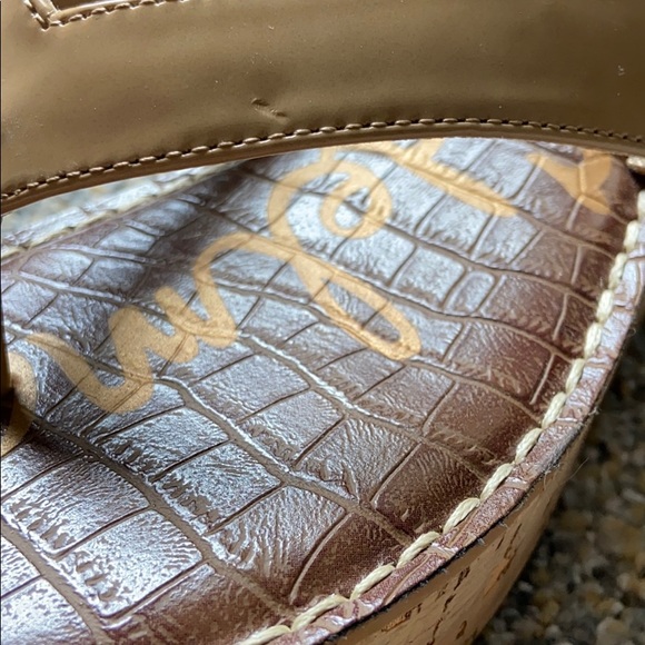HOST PICK🎉Sam Edelman Cork Platform Wedge Sandal - Picture 4 of 8
